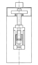 油圧駆動型スクリュープレス（ハイドロスクリュープレス）
